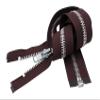 YKK #10-12 Inches to 36 Inches Aluminum Separating Jacket Extra Heavy Duty Metal Zippers for Sewing Coats Crafts (1 Zipper per Pack) Color #570 Brown (31 Inches) view 1