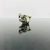TAOYATAO Brass Kenai Mountain Wolf Head EDC Bead DIY Paracord keychain Bead Bracelet Accessories Bead,Necklace Pendant Bead,Lanyard Bead,Brass Charms(1 pc) (White Brass) view 4