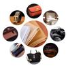 GERYUXA LeatherFabric Sheets MixedHolographic Leatherette Sewing Hobby Workshop Handmade Craft Supplies-Golden t17 1.38x9m view 3