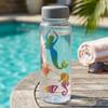 Mermaid Stickers for Girls - 17 Pcs Mermaid Stickers for Adults Water Bottles Sparkle Sparkly Shiny Rainbow Mermaids Sticker for Kids Girl Little Glitter Craft Water Resistant view 3