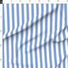 Spoonflower Fabric - Stripes Blue Vertical Printed on Organic Cotton Sateen Fabric Fat Quarter - Sewing Quilting Apparel Home Decor view 2