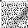 Spoonflower Fabric - Sailboat Black White Sea Ocean Small Nautical Sailing Boat Printed on Organic Cotton Sateen Fabric Fat Quarter - Sewing Quilting Apparel Home Decor view 3