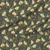 Spoonflower Fabric - Moths Butterflies Green Leaves Nature Botanical Fantasy Garden Insects Printed on Petal Signature Cotton Fabric by The Yard - Sewing Quilting Apparel Crafts Decor view 1