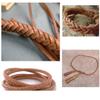 Ruiwaer 4.6M Flat Cowhide Rope 3mm Width Genuine Leather Strip Cord Braiding String for Arts, Hand Crafts, Handmade Jewelry Crafting view 4
