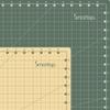 SMARTOP 24"x18" 3 Layers Self-Healing Cutting Mat, Double-Faced,Non-Slip Non-Reflective, Good For Quilting, Crafts, Sewing, Scrapbooking, Molandi Green Molandi Yellow (Molandi Green) view 1