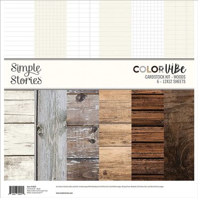 Simple Stories Woods Color Vibe PAPR Pack