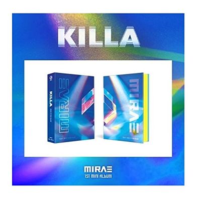 Mirae Killa 1st Mini Album 2 Version SET CD+PhotoBook+1p PhotoCard+1p Standing Card+1p Post+1p Mirae Card+1p Photo Frame+Message PhotoCard SET+Tracking Kpop Sealed