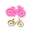 Angel Wings Shiny Bicycle Shape Resin Molds Silicone Epoxy Resin Craft Silicone Molds Polymer Clay DIY Necklace Jewelry Making Silicone Molds view 1