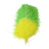 30-55cm Yellow-Green Gradient Ostrich Plumes DIY Jewelry Accessory Feather Crafts for Wedding Party Decoration Plumes 10Pcs/Lot - 40-45cm view 4