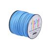 FASHEWELRY 98.43 Yards Faux Suede Leather Cord 0.12 Wide Fiber Flat Leather Lace Beading Thread with Spool for Jewelry Making (Light Sky Blue) view 2