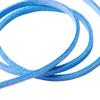 FASHEWELRY 98.43 Yards Faux Suede Leather Cord 0.12 Wide Fiber Flat Leather Lace Beading Thread with Spool for Jewelry Making (Light Sky Blue) view 3