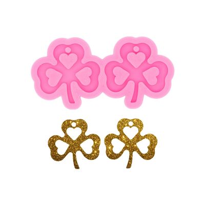 Leaf Shape Style Hollow Out Earring Silicone Molds, Handmade DIY Resin Molds, Jewelry Silicone Molds for Epoxy Resin Casting, Fasion Pendant Necklace Making Tools