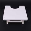 EXCEART Professional Sewing Expansion Board for Household Machines Portable Extension Table Folding Legs Lightweight and Accessory White view 4