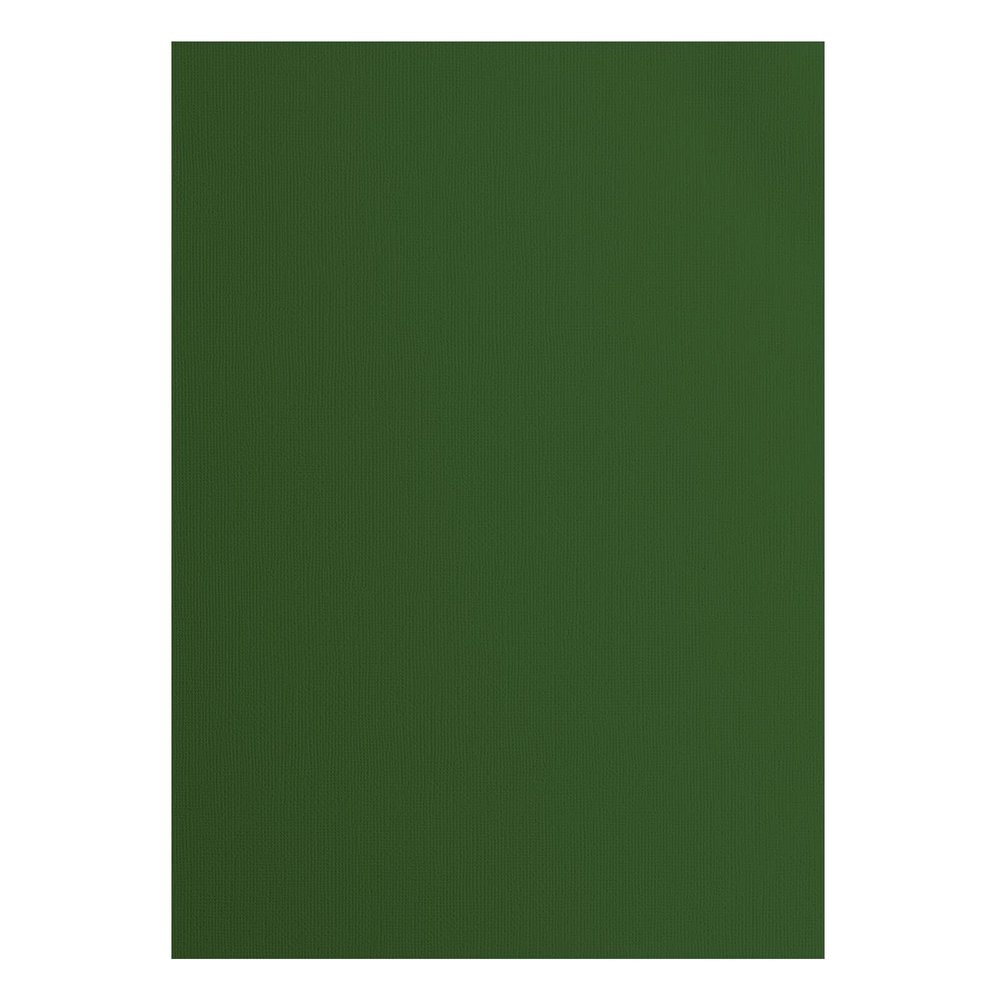 Florence Cardstock Textured - Coloured Card Making Supplies A4 - Green - 10 Sheets - Coloured Paper for Scrapbooking, Card Making, Die Cutting and Paper Crafts - 216 GSM - Pine