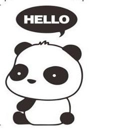 Hello Panda Wooden Rubber Stamp Return Address Stamp Rubber Stamps Custom Stamps Rubber DIY Craft Letters Diary and Craft