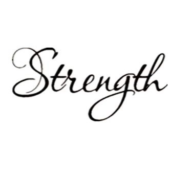 Strength Wooden Rubber Stamp Return Address Stamp Rubber Stamps Custom Stamps Rubber DIY Craft Letters Diary and Craftv