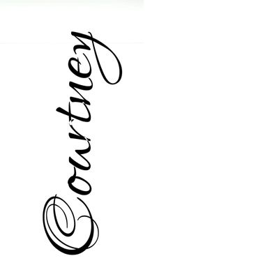 Courtney Wooden Rubber Stamp Return Address Stamp Rubber Stamps Custom Stamps Rubber DIY Craft Letters Diary and Craft