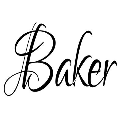 Baker Wooden Rubber Stamp Return Address Stamp Rubber Stamps Custom Stamps Rubber DIY Craft Letters Diary and Craft