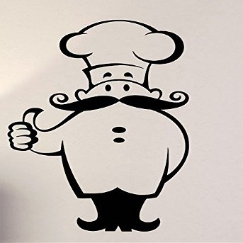 Chef Restaurant Cook Wooden Rubber Stamp Return Address Stamp Rubber Stamps Custom Stamps Rubber DIY Craft Letters Diary and Craft