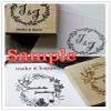 Octopus Ocean Anchor Wooden Rubber Stamp Return Address Stamp Rubber Stamps Custom Stamps Rubber DIY Craft Letters Diary and Craft view 2