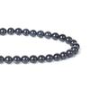 100Pcs Natural Stone 6mm Blue Sand Stone Round Loose Gemstone Energy Healing Beads Hole Size 1mm DIY Smooth Beads for Bracelet Necklace Earrings Jewelry Making view 3