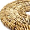 Beadlanta | Bone Beads | Ox Bone Flattened Saucer Disc Beads Light Brown 18mm view 1