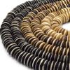 Beadlanta | Bone Beads | Ox Bone Flattened Saucer Disc Beads Light Brown 18mm view 2