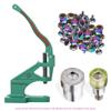 Trimming Shop Double Cap Rivets Setting Dies Tubular Rivets Fixing Dies Set for Green Hand Press Machine DIY Projects, Leathercrafts, Handbag, Repair Clothing, 5mm view 4