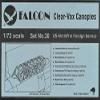Falcon Industries US Aircraft in Foreign Service Canopy Set: Hudson, T-6, Harvard, Maryland (1/72 Model kit Accessory) view 1