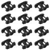 Evemodel 12pcs Model Train Bogie with Plastic Wheels 1:87 HO Scale 33" Model Railway Accessories (Style A) view 1