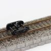 Evemodel 12pcs Model Train Bogie with Plastic Wheels 1:87 HO Scale 33" Model Railway Accessories (Style A) view 2