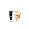 Trimming Shop 14mm Gold Base Multi-Layer Hole Cutter Punch Die Set for Universal Hand Press Machine for Fabrics & DIY Leather Craft, Fixing & Fastening Clothes view 2