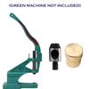 Trimming Shop 14mm Gold Base Multi-Layer Hole Cutter Punch Die Set for Universal Hand Press Machine for Fabrics & DIY Leather Craft, Fixing & Fastening Clothes view 3