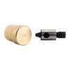 Trimming Shop 14mm Gold Base Multi-Layer Hole Cutter Punch Die Set for Universal Hand Press Machine for Fabrics & DIY Leather Craft, Fixing & Fastening Clothes view 4