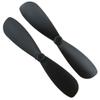 Xuulan Xianglaa-Motor 2pcs Helicopter DIY Plastic Propeller Screw, Aircraft Helicopter DC Motor, for Model Motor, Wide Range of Applications view 3