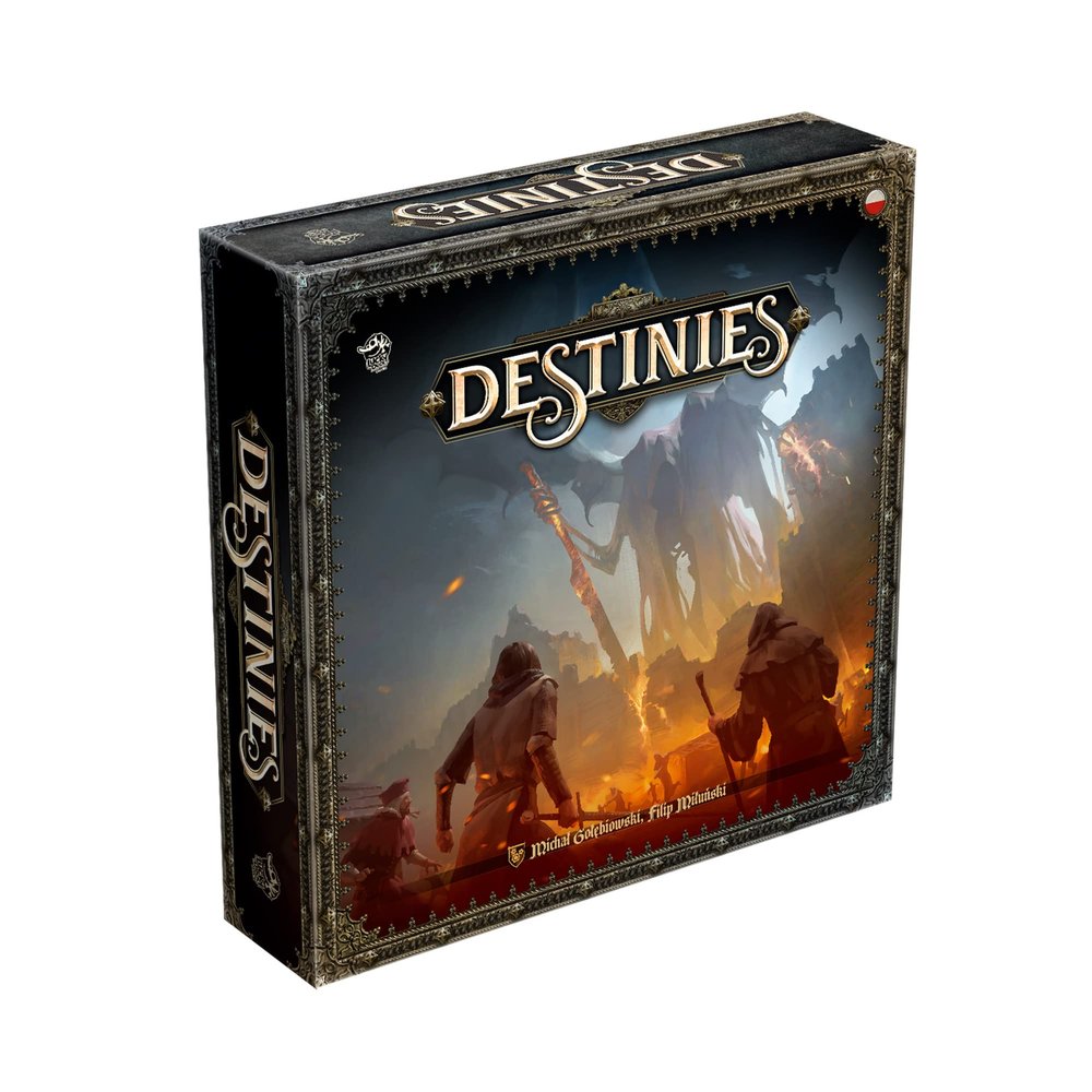 Destinies Board Game - Immersive Storytelling and Adventure for Tabletop Enthusiasts, Ages 14+, 1-3 Players, 120-150 Minute Playtime, Made by Lucky Duck Games