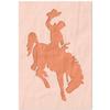 Stencil Stop Cowboy on a Horse Stencil - Reusable for DIY Projects, Painting, Drawing, Crafts - 14 Mil Mylar Plastic (11.25 x 18 inches) view 1