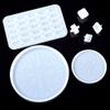 Cheriswelry 6pcs Resin Casting Molds Silicone Rune Stones Divination Mat Silicone Molds Dice Tray Mold Stones Resin Mold for Astrology Board Resin Crafting Polymer Clay Jewelry DIY view 2