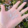 5pcs Adabele Authentic 925 Sterling Silver S Hook Eye Clasp 19.8mm with Closed Rings Hypoallergenic Nickel Free for DIY Jewelry Making SS166-3 view 2