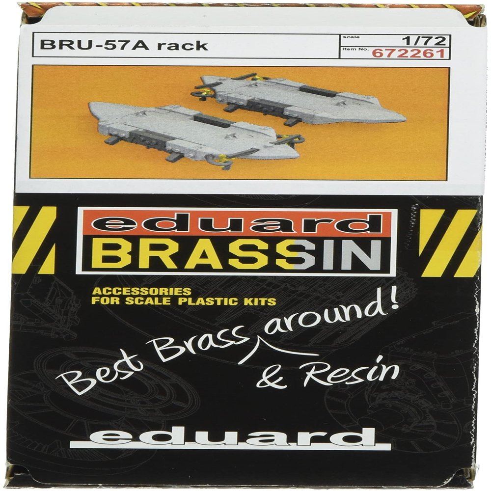 Eduardo 1/72 Brushin BRU-57A Bomb, Set of 2, Plastic Model Parts EDU672261