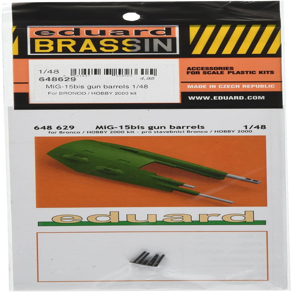 Eduardo 1/48 Brushin MiG-15bis Barrels (Bronco) Plastic Model Part EDU648629