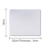 MR.R Sublimation Blanks 9.4''x7.8''x0.12'', White Square Mouse Pad 3mm Thickness for Sublimation Heat Transfer Printing (6 Pieces) view 3