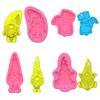 chengzui Gnome Keychain Resin Mold Lucky Gnome Decoration Santa Claus Pendant Silicone Resin Casting Mold Craft Making Tools view 3