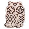 Indian Shelf Vocalforlocal Handmade Brown Set of 1 New Wooden Printing Block view 1