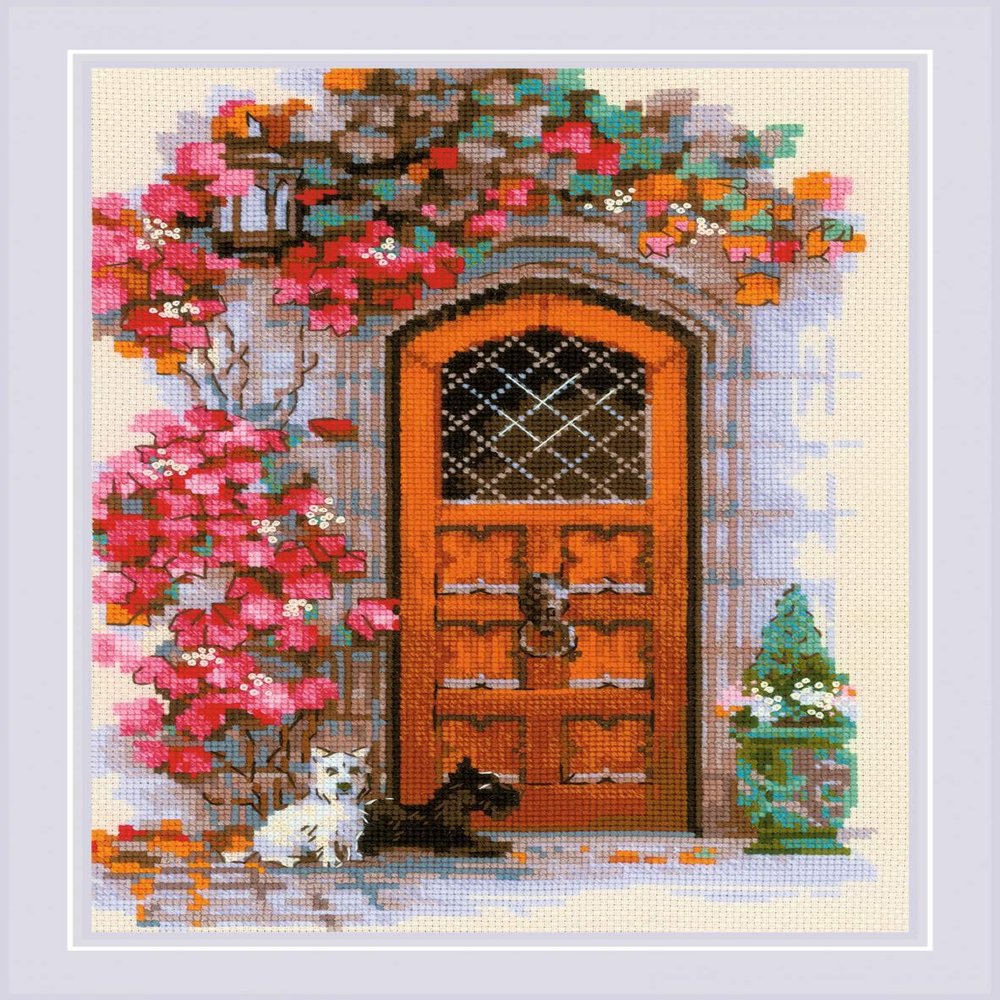 RIOLIS Counted Cross Stitch kit 1832 Scottish Door