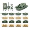 ViiKONDO 1/144 Scale Toy Tank Model Kit Military Vehicle T-80 vs MK4M Army Assembly Tabletop Wargame Diorama Hobby Building 16PCS view 1