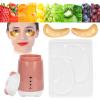 25 Pcs DIY Eye Mask Mold, Portable Reusable Transparent DIY Under Eye Mask Mold for Mask Machine view 3