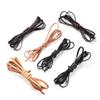 2M/lot 2 4 6 8 10 mm Width Flat Genuine Cow Leather Cord Rope Strap Findings for DIY Bracelet Necklace Jewelry Making Supplies (Black, 8mm) view 4