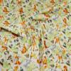 100% Cotton Fabric Multicoloured Animals - per Yard view 1