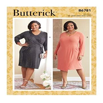 Butterick Sewing Pattern 6781 - RR (18W-20W-22W-24W)